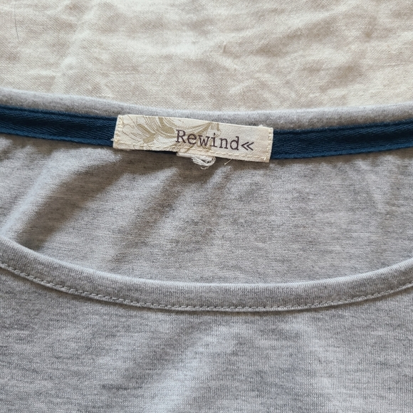 Rewind Women's Pink Boho Floral Roll-up Sleeves Lightweight Top - Picture 8 of 12